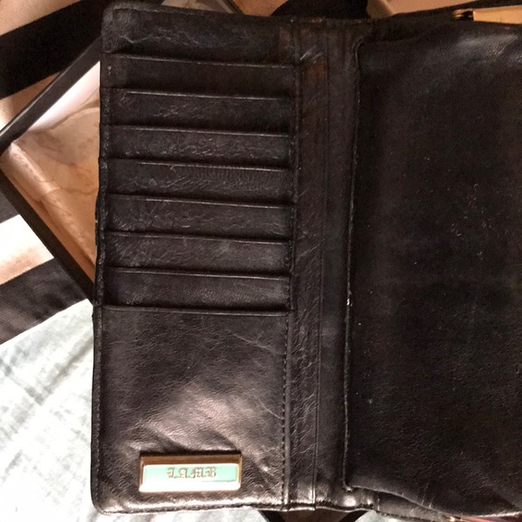 L.A.M.B. Black/cream/tan hobo bag - Picture 8 of 8